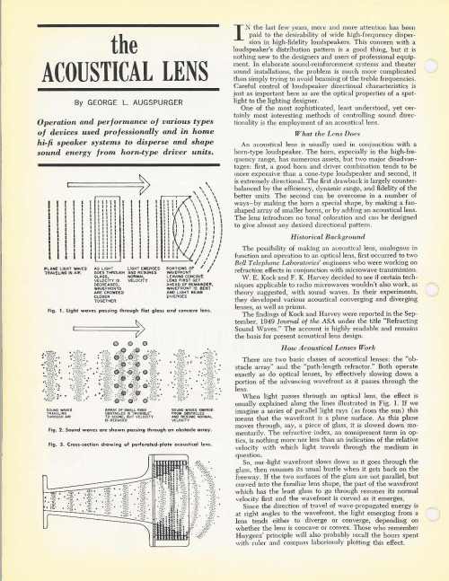 Acoustical lens page01